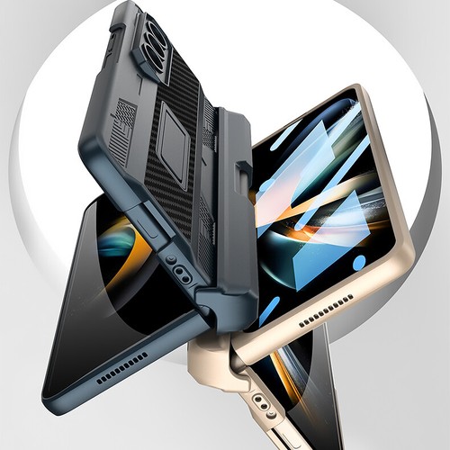 For Samsung Galaxy Z Fold5 4 3 Shockproof Armor Hard Phone Pen Slot Case Cover - Photo 11 sur 23