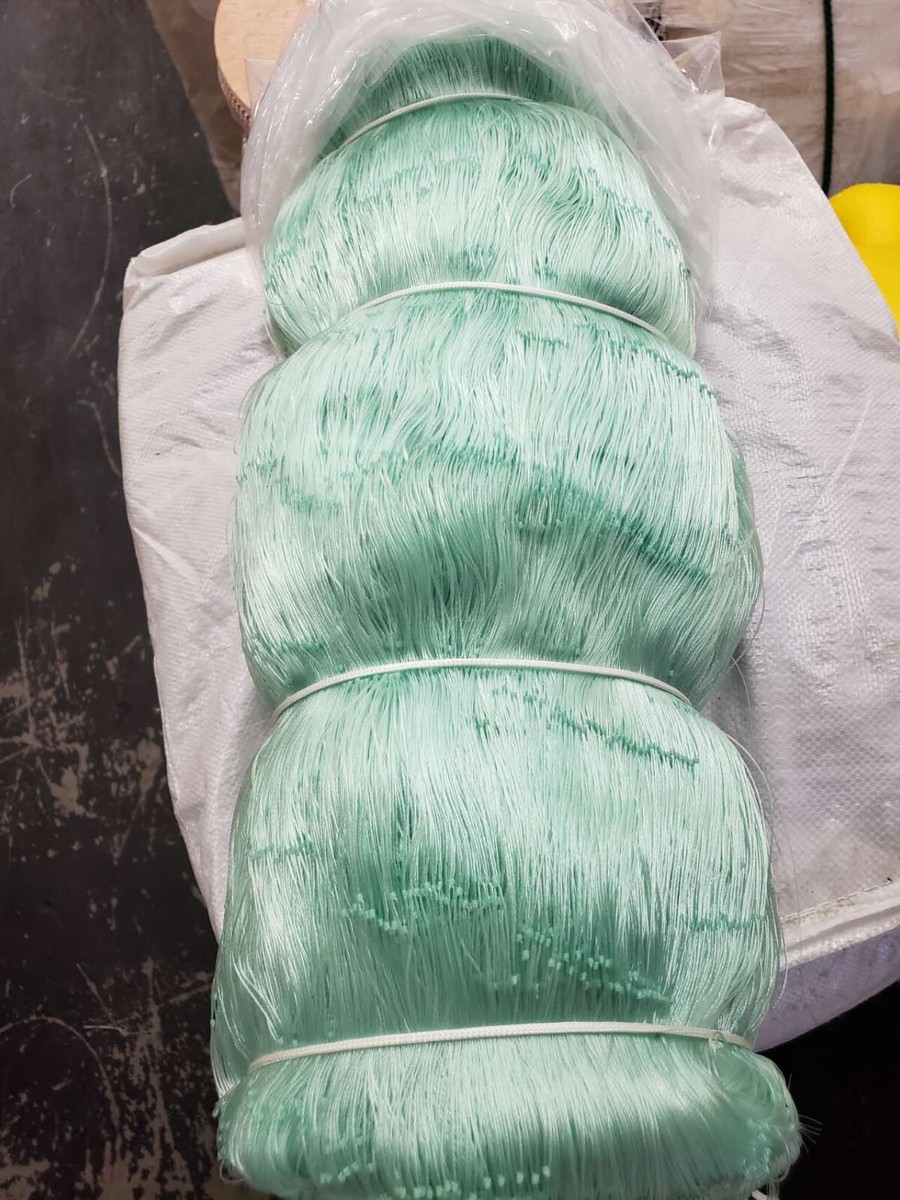 Gill net 7 1/4 inch 40 mesh (24ft deep ) 630ft/Premium fishing net | eBay Gill net 7 1/4 inch 40 mesh (24ft deep ) 630ft/Premium fishing net | eBay