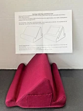 New Dual Angle Tablet Pillow w/Memory Foam Tablet Electronic Holder