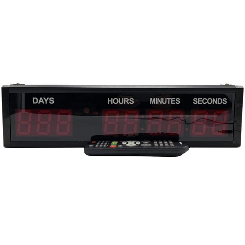 LED Countdown Clock Safety Event Timer with Remote and Buttons for 1.8'' 9 Di... - 第 5/8 張圖片