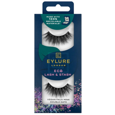 Eylure Eco Lash & Stash Falsche Wimpern Double Date