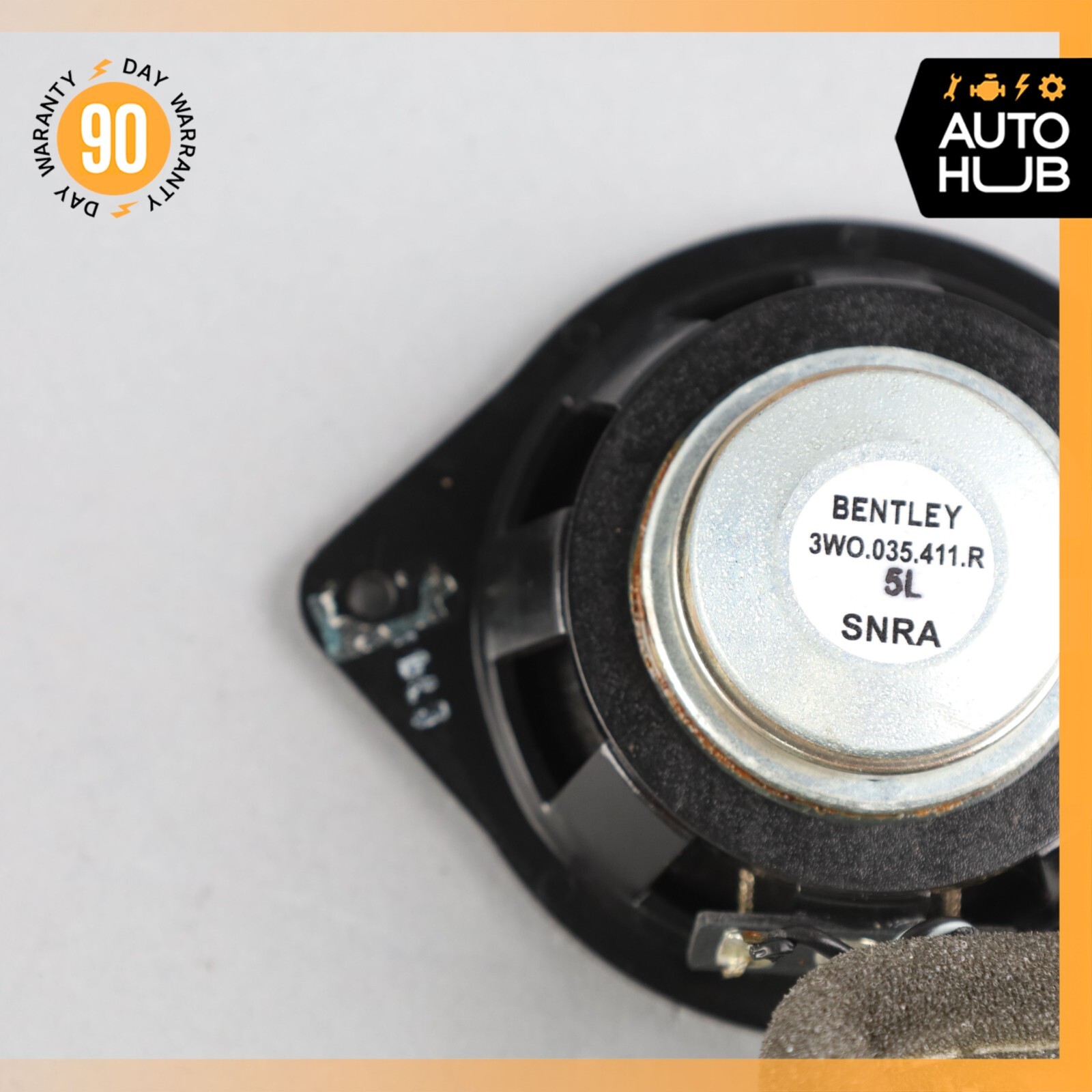 2006 Bentley Continental Flying Spur Rear Side Mid Range Sound Speaker OEM 53k