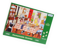 1000 Piece Jigsaw Puzzle - Homemade Scones new July 2015 By The House Of Puzzl 1000 Piece Jigsaw Puzzle - Homemade Scones new July 2015 By The House Of Puzzl