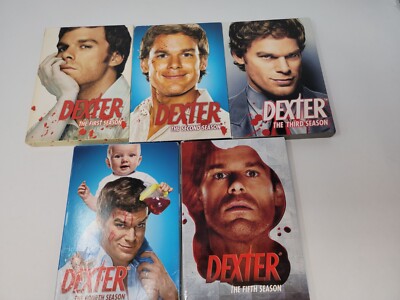 Dexter DVD Series 1-5 Set Includes Seasons 1,2,3,4,5