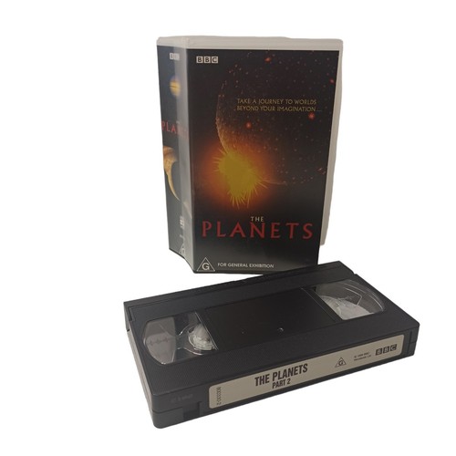 The Planets VHS BBC 2 Tapes ABC Documentary Educational Space Special Interest - Picture 11 of 12