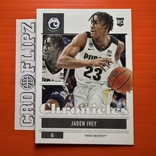 2022 Panini Chronicles Draft Picks #12 Jaden Ivey Purdue / Detroit Pistons