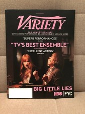 Magazyn Variety 1-8-20 Patrick Stewart Star Trek, Złote Globy, Burt Ward