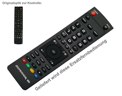 Ersatz Fernbedienung passend für Wisi OR172 / OR178 / OR181 / OR294