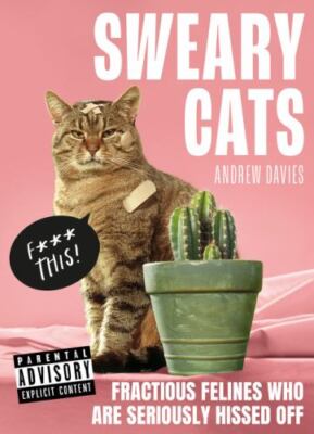 Sweary Cats by Andrew Davies (2023, Hardcover)