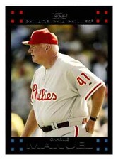 2007 Topps Charlie Manuel Philadelphia Phillies #251