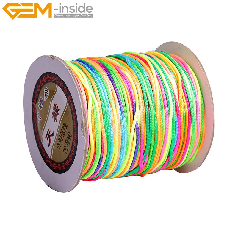 Knotting Cord 130 Meters 1.5mm Nylon Beading Cord Braided Jewelry Making 1 Piece - Image 2 of 4