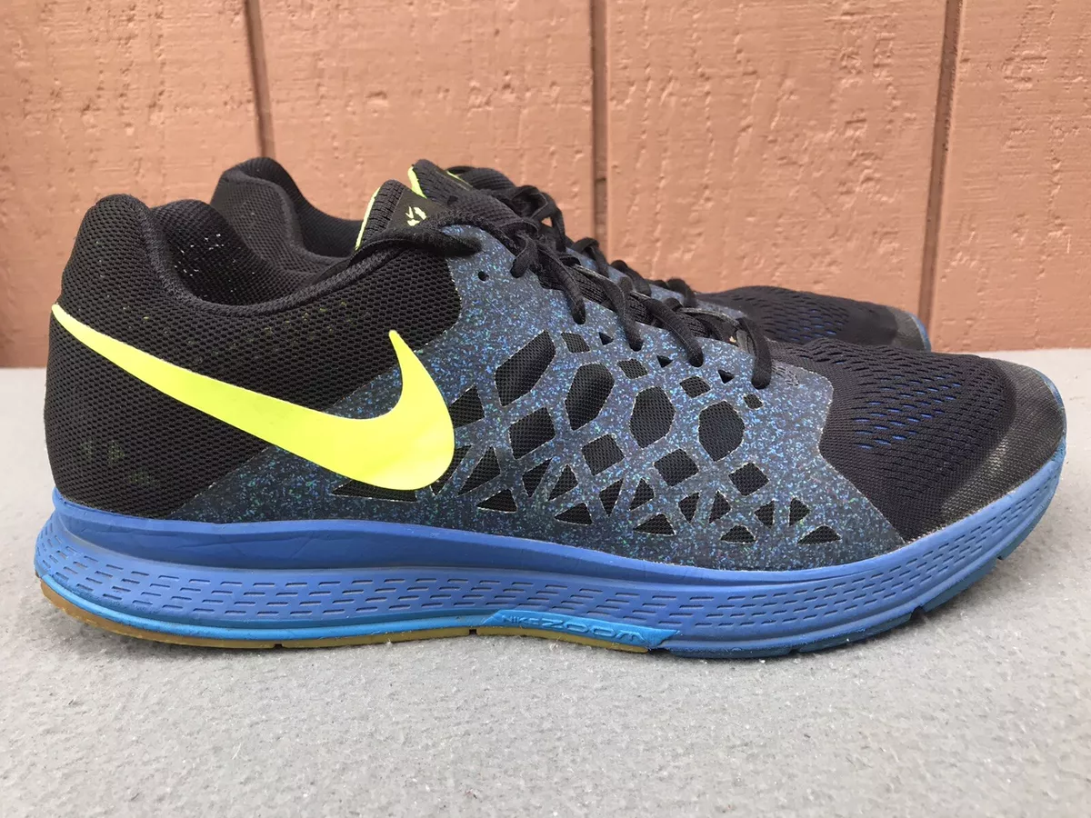 opgroeien vredig zacht Nike Men&#039;s Air Zoom Pegasus 31 Black/Blue/Volt US 15 652925-002  Running Shoe C6 | eBay