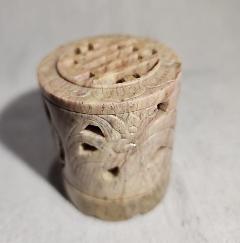 2 5/8" Antique Chinese natural shoushan stone hand carved Dragon - Picture 3 of 12