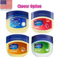 Vaseline Blueseal Pure Petroleum Jelly 4 Pack Set 50 ml (Choose From Option)