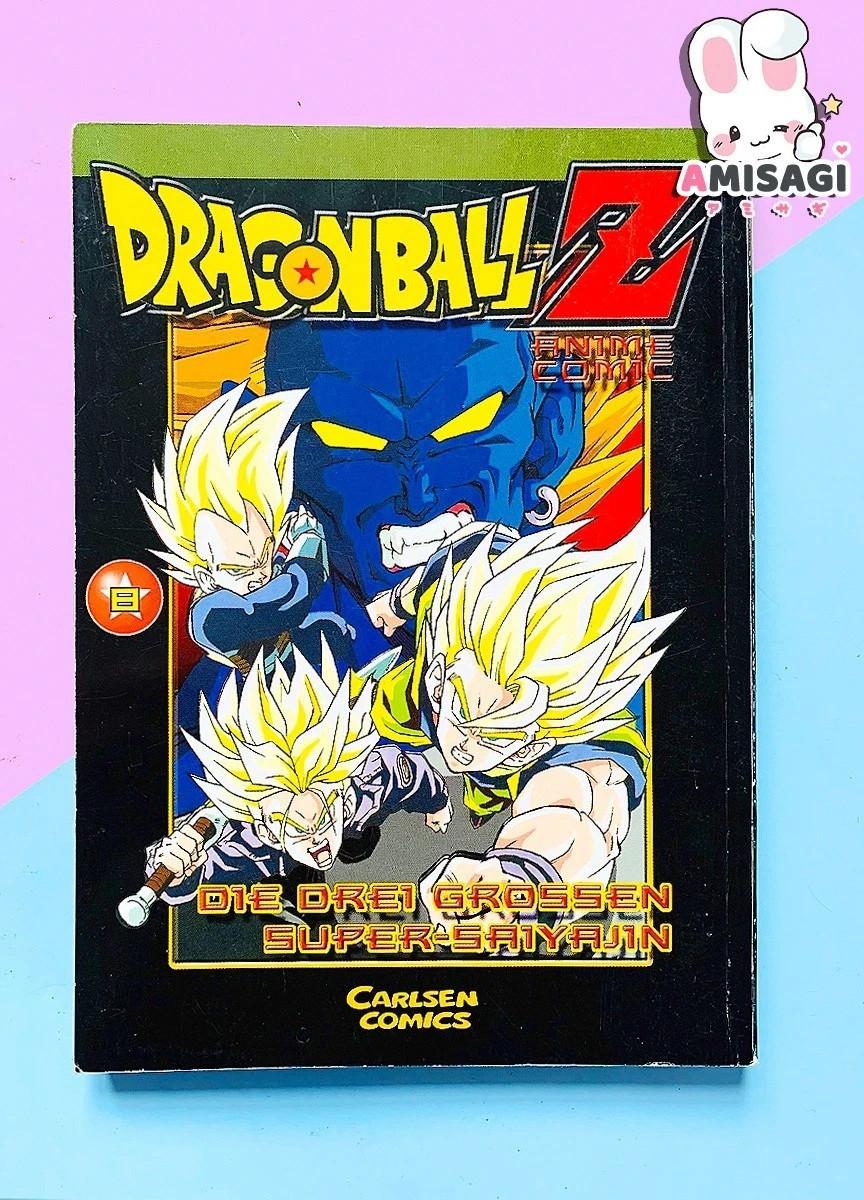 Dragon Ball Z Tomo 8 - Los Tres Grandes Super Saiyajin Manga Libro | Bueno