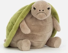 Jellycat Timmy Turtle Stuffed Animal: 11" Soft Plush Perfect Kids Christmas Gift