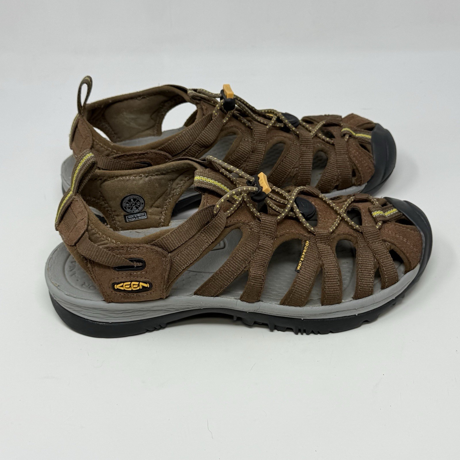 Sandali sportivi Keen Whisper donna 8 marroni impermeabili scarpe da trekking acqua