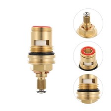  Hot Cold Water Replacement Tap Washing Machine Connector Faucet Core
