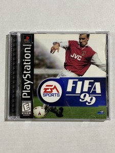 Jaquette FIFA 99 PS1 – 100% Originale – Couverture Avant/arrière – PAL UK