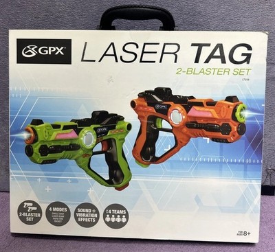 GPX 2-Blaster Laser Tag Set LT258 New In Open Box