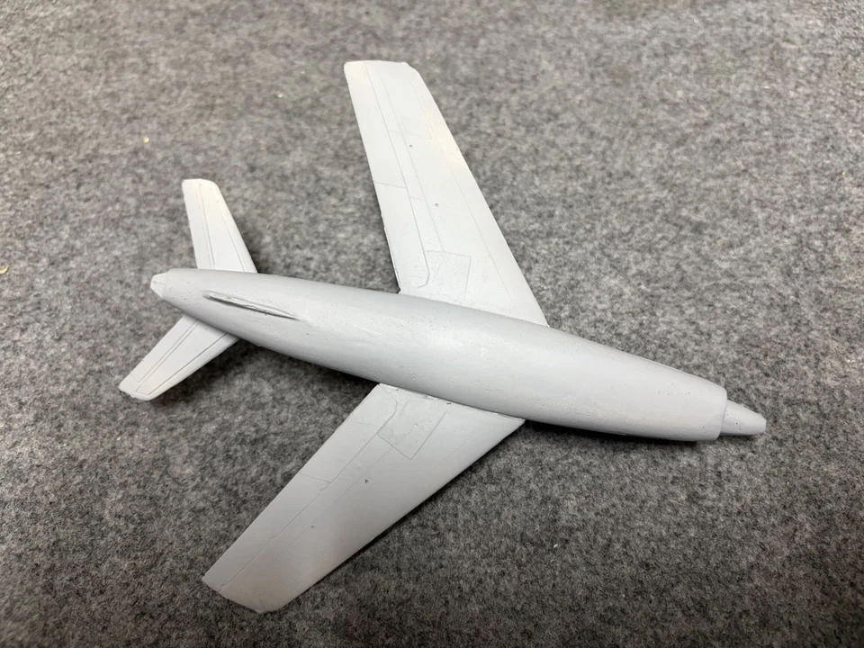 Fiat G91R Scala 1 48 Modello In Resina Già Con Primer. Modello Da Desktop - Immagine 3 di 3