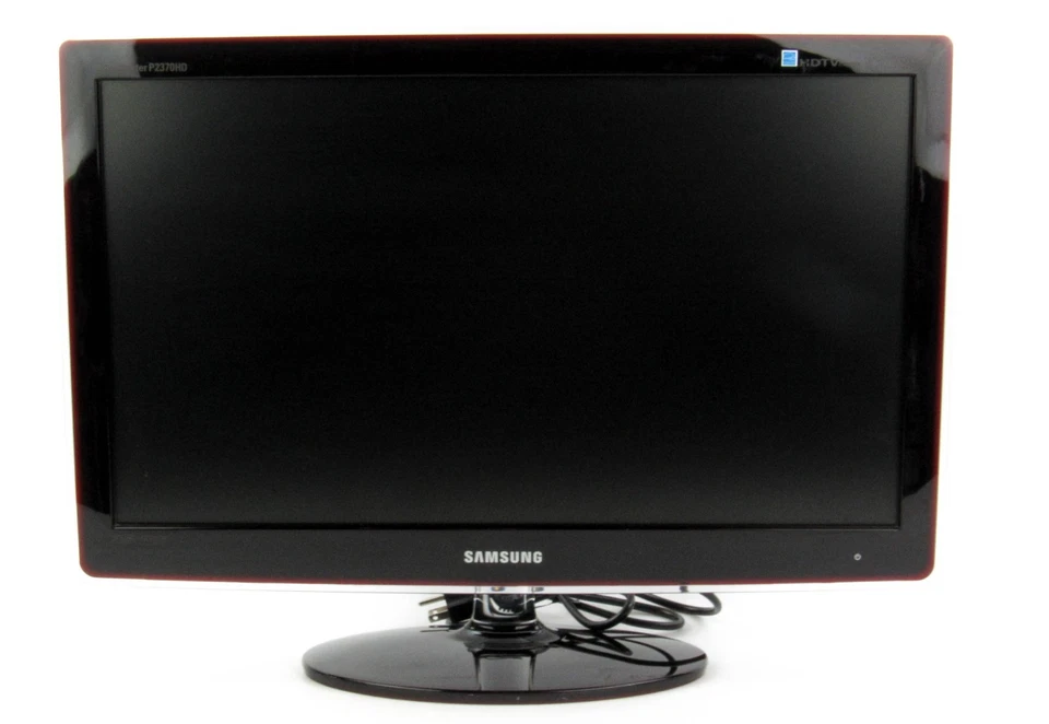 Samsung SyncMaster P2370HD-1 23” HDTV/Monitor With Remote WORKS SEE VIDEO - Image 2 of 4