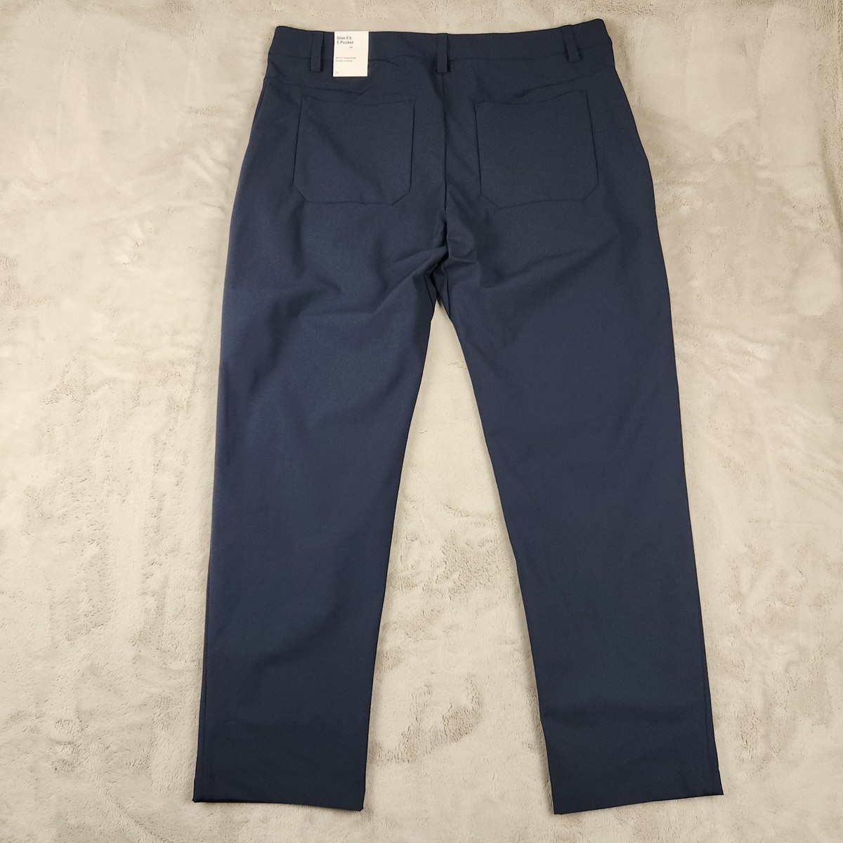 Nike 24.7 Perfect Stretch Mens Size 36X30(28) Navy Golf Slim Fit