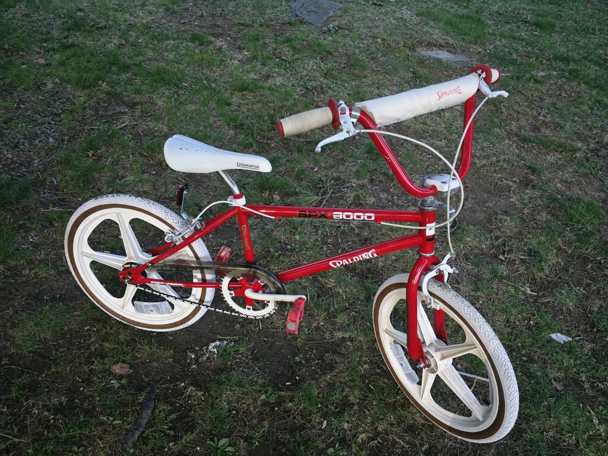 Vintage Spalding SPX 3000 BMX Survivor OG 80s Original + New Tires