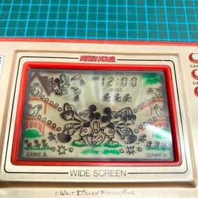 Tested GAME&WATCH Mickey Mouse MC-25 Retro Game Nintendo