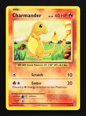 Charmander 9/108 LP Evolutions English Pokemon Card TCG | eBay