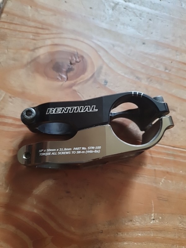 Renthal Duo Stem 50mm 31.8 Bicycle Stem Enduro XC Freeride Jump DH MTB Bike