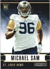 2014 Panini Rookies & Stars #173 Michael Sam St. Louis Rams Rookie