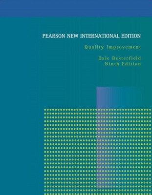 Quality Improvement by Dale H. Besterfield PAPERBACK 9781292022307