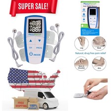 Complete 3-in-1 TENS Unit, EMS, Massager Device - Pain Relief Electric Muscle...