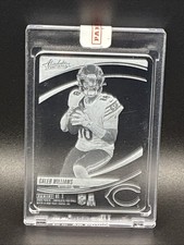2025 Panini Absolute Caleb Williams Glass Case Hit!! SSP!! Chicago Bears!