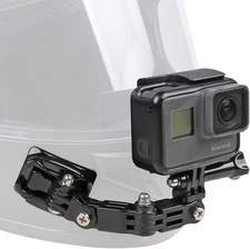 Motorcycle Helmet Chin Mount Kit Compatible with Gopro 13/12/11/10/9, DJI Action