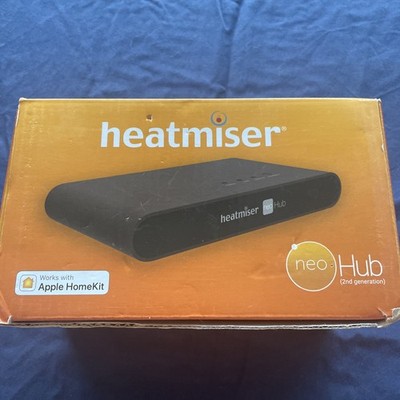 Heatmiser NeoHub Gen 2 HomeKit-fähig, schwarz komplett mit Kabeln etc.