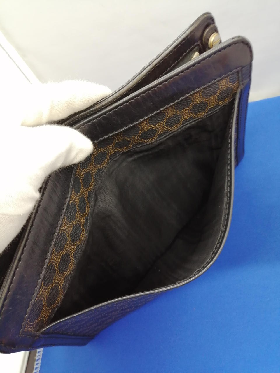 Second Bag Model Macadam Pattern Black Celine Jdc… - image 14