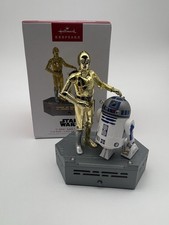 2022 C-3PO and R2-D2 Hallmark Storyteller Star Wars requires Keepsake Power Cord