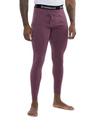 $115 SmartWool Men's Thermal Merino Wool Base Layer Bottom -Purple- XLarge - New