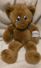 Vintage Applause Boo Boo Teddy Bear Cry Crying Plush Stuffed Animal 1990