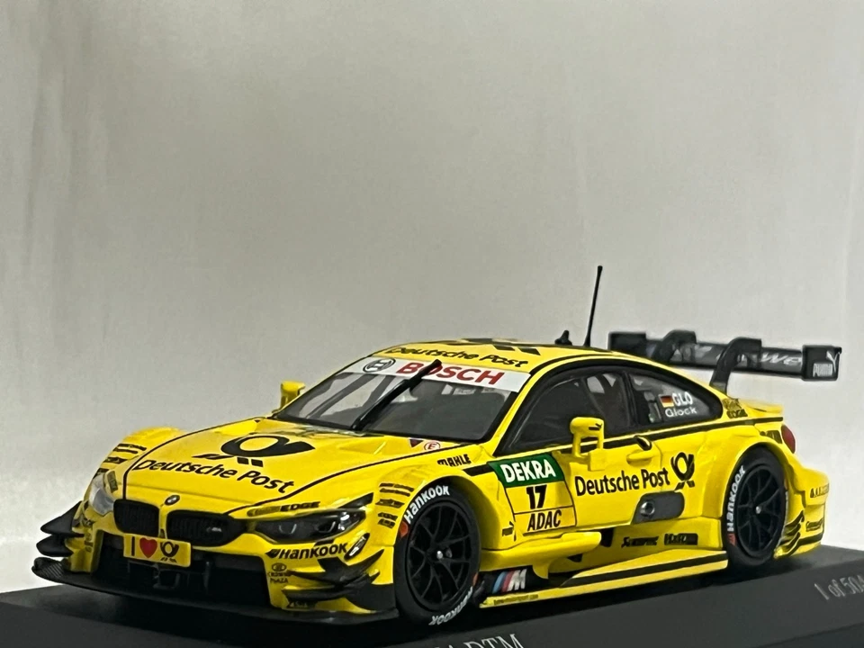 1/43 BMW M4 DTM Team MTEK 2014 #17 Timo Glock Model car Minichamps - Image 3 of 4