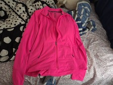 VSX Victorias Secret Hot Pink Jacket Size Large