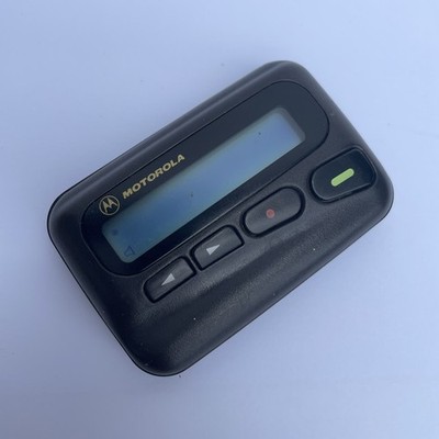 Biper (Pager) Rétro Motorola Page One Minicall Des Années 90 - Modèle PA3PY-20B, Couleur Verte, Fonctionnel