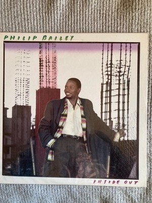 PHILIP BAILEY INSIDE OUT, JAPANESE PRESSING  LP, 28AP3175, VG+