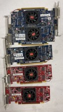 Lot of 5 AMD Radeon HD 6350 512MB GDDR3 Graphics Card Low Profile. See Pictures
