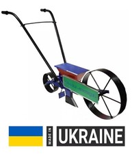 SEMINATRICE MANUALE METALLO SEMINA DI PRECISIONE 1 FILA FIORIERA ORTAGGI MACCHINA RESISTENTE NUOVA!