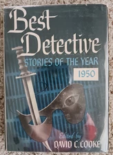 The Best Detective Stories of the Year 1950 ed. Cooke/First Edition hard cover