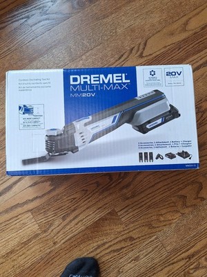Unopened Dremel Multi-Max MM20V-01 Cordless Oscillating Multi-Tool Kit & Battery