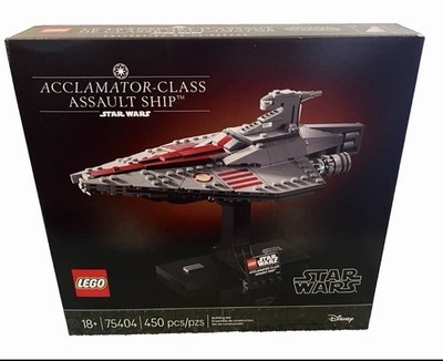 LEGO Star Wars 75404 Acclamator Assault Ship 18+ Starship NIB Sealed